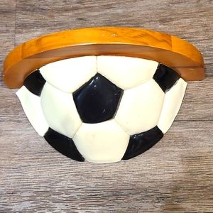 Soccer ball design Mini Sport Display Shelf